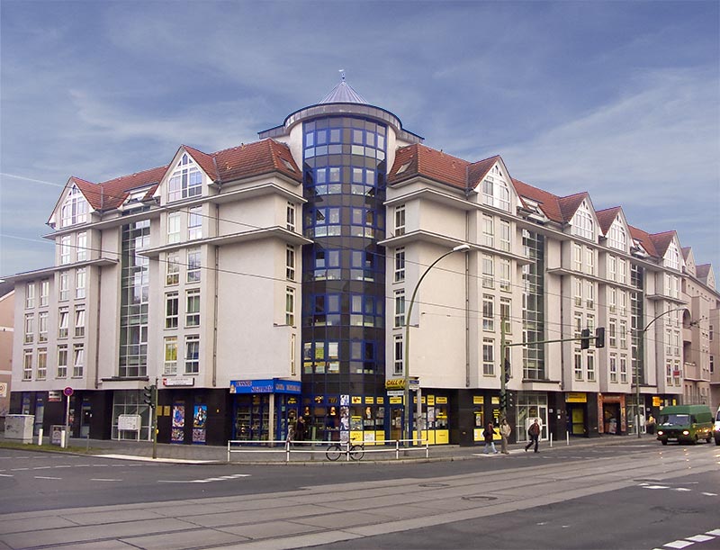 In diesem Gebäude befindet sich die Kanzlei Berlin-Friedrichsfelde